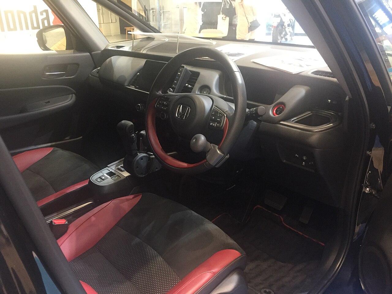 2019 Honda Fit Hybrid — interior, dashboard and cabin