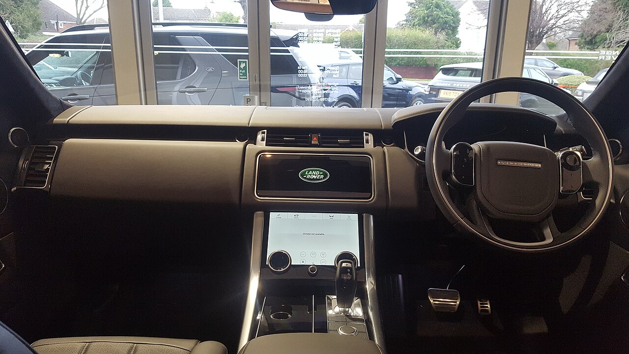 2021 Land Rover Range Rover Sport HSE — interior, dashboard and cabin
