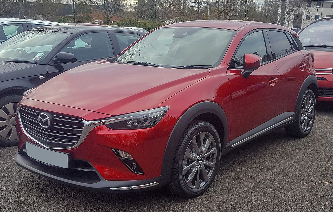 Mazda CX-3 — front three-quarter exterior view