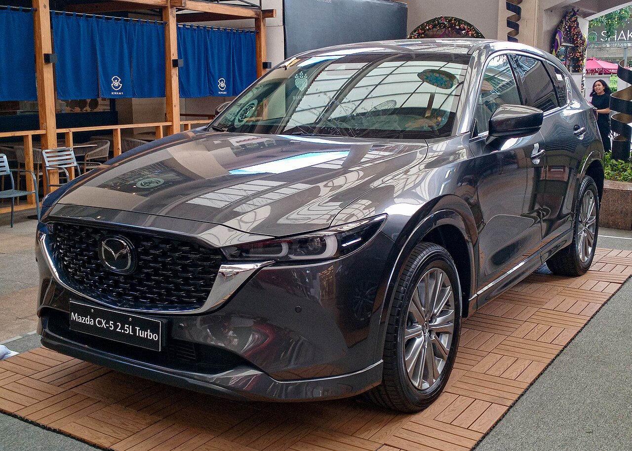 2019 Mazda CX-5 — front three-quarter exterior view