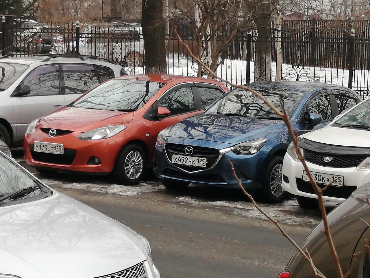 2019 Mazda Demio — exterior view