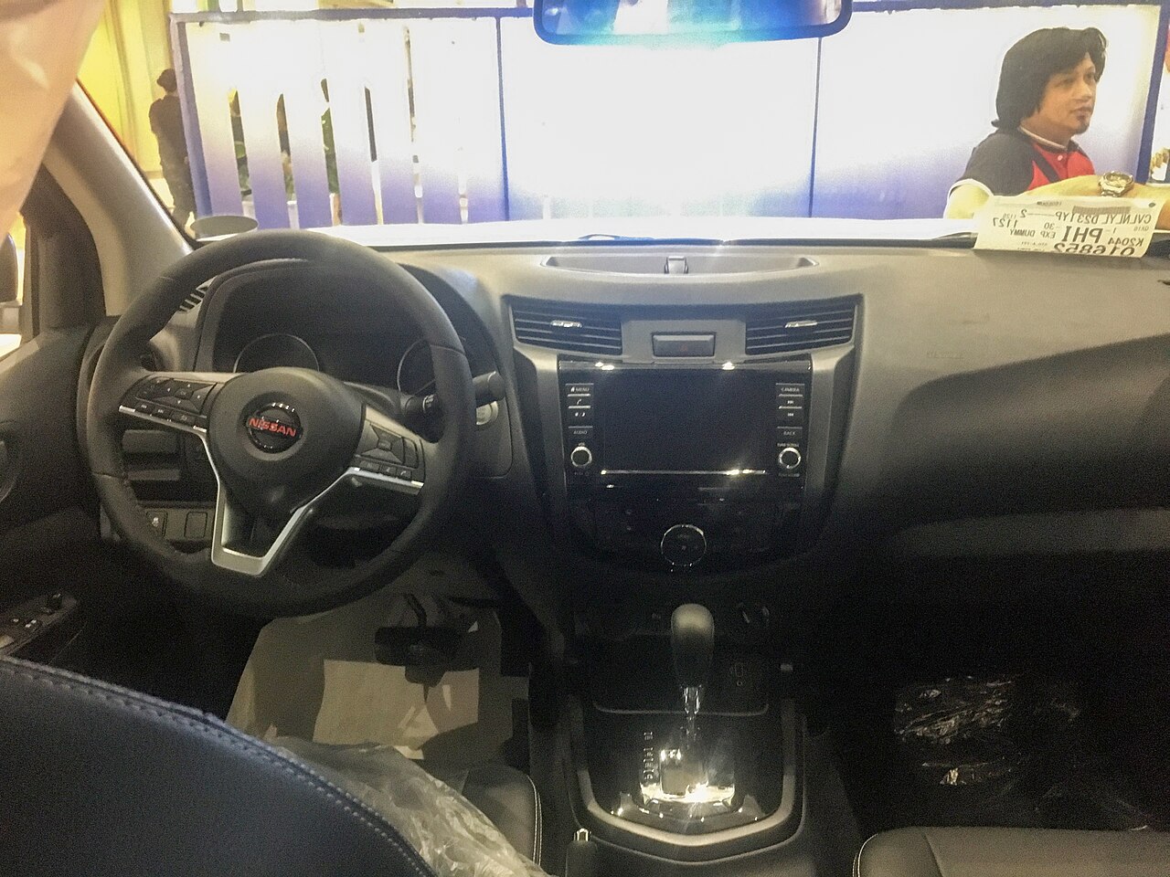 2020 Nissan Navara — interior, dashboard and cabin