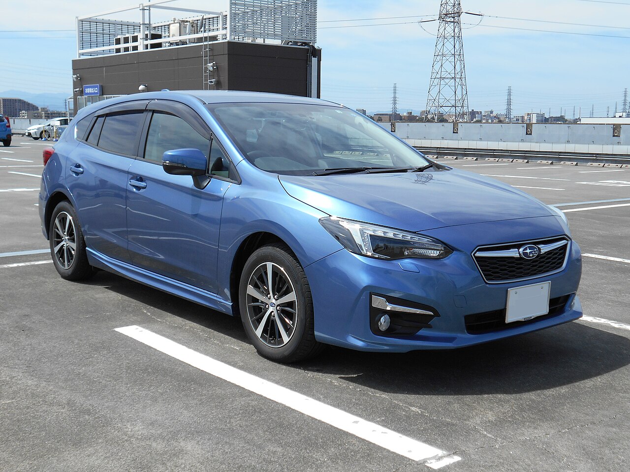 Subaru Impreza — front three-quarter exterior view