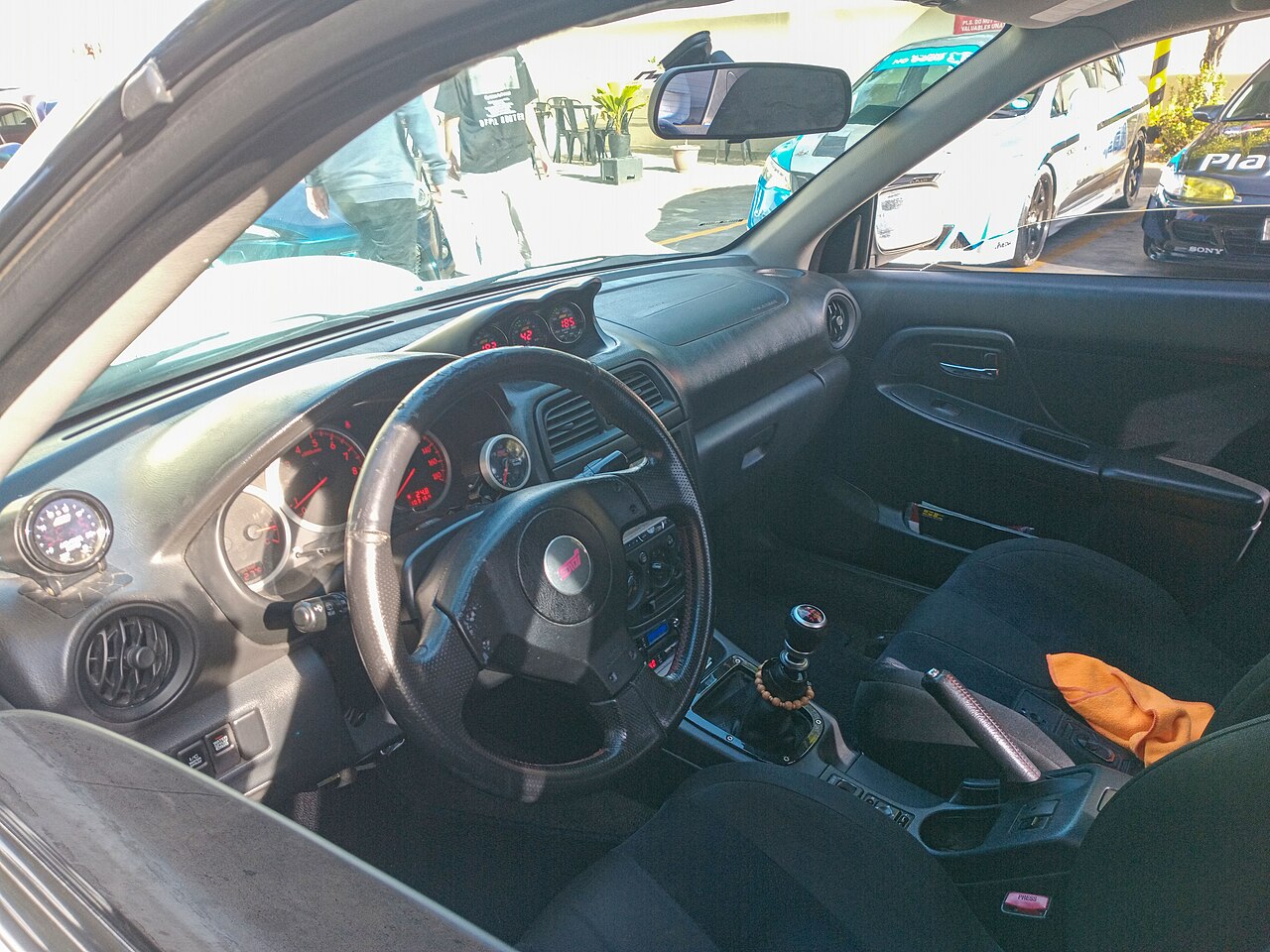 Subaru Impreza — interior, dashboard and cabin