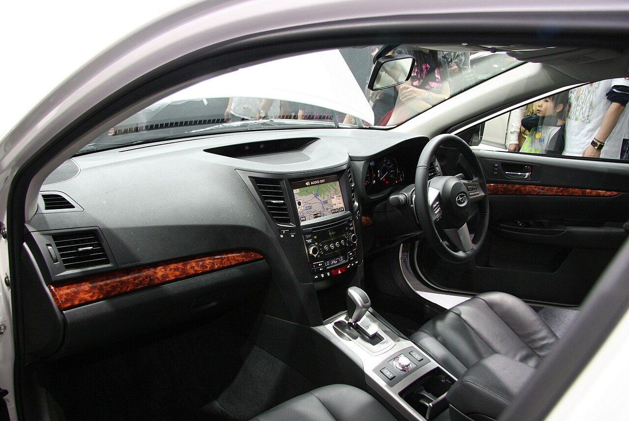 Subaru Legacy — interior, dashboard and cabin