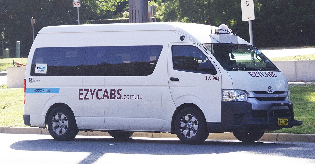 Toyota HiAce — front three-quarter exterior view